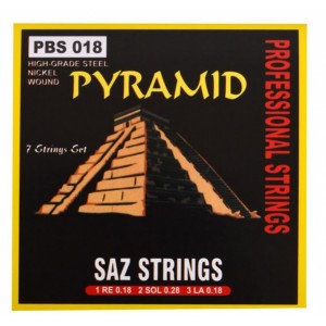 Pyramid PBS18 Kısa Sap Bağlama Teli Takım 0.18 